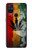 W3890 Reggae Rasta Flag Smoke Hülle Schutzhülle Taschen und Leder Flip für OnePlus Nord N10 5G