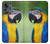 W3888 Macaw Face Bird Hülle Schutzhülle Taschen und Leder Flip für OnePlus Nord 2T