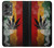 W3890 Reggae Rasta Flag Smoke Hülle Schutzhülle Taschen und Leder Flip für OnePlus Nord 2T