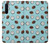 W3860 Coconut Dot Pattern Hülle Schutzhülle Taschen und Leder Flip für OnePlus Nord