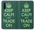 W3862 Keep Calm and Trade On Hülle Schutzhülle Taschen und Leder Flip für OnePlus Nord