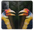 W3876 Colorful Hornbill Hülle Schutzhülle Taschen und Leder Flip für OnePlus 10R