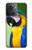 W3888 Macaw Face Bird Hülle Schutzhülle Taschen und Leder Flip für OnePlus 10R