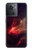 W3897 Red Nebula Space Hülle Schutzhülle Taschen und Leder Flip für OnePlus 10R