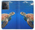 W3898 Sea Turtle Hülle Schutzhülle Taschen und Leder Flip für OnePlus 10R