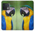 W3888 Macaw Face Bird Hülle Schutzhülle Taschen und Leder Flip für OnePlus 10 Pro