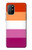 W3887 Lesbian Pride Flag Hülle Schutzhülle Taschen und Leder Flip für OnePlus 8T