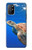 W3898 Sea Turtle Hülle Schutzhülle Taschen und Leder Flip für OnePlus 8T