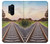 W3866 Railway Straight Train Track Hülle Schutzhülle Taschen und Leder Flip für OnePlus 8 Pro