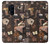W3877 Dark Academia Hülle Schutzhülle Taschen und Leder Flip für OnePlus 8 Pro