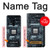 W3880 Electronic Print Hülle Schutzhülle Taschen und Leder Flip für OnePlus 8 Pro