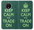 W3862 Keep Calm and Trade On Hülle Schutzhülle Taschen und Leder Flip für OnePlus 7T