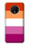 W3887 Lesbian Pride Flag Hülle Schutzhülle Taschen und Leder Flip für OnePlus 7T