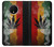 W3890 Reggae Rasta Flag Smoke Hülle Schutzhülle Taschen und Leder Flip für OnePlus 7T