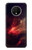 W3897 Red Nebula Space Hülle Schutzhülle Taschen und Leder Flip für OnePlus 7T