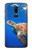W3898 Sea Turtle Hülle Schutzhülle Taschen und Leder Flip für OnePlus 6