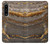 W3886 Gray Marble Rock Hülle Schutzhülle Taschen und Leder Flip für Sony Xperia 1 IV