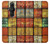 W3861 Colorful Container Block Hülle Schutzhülle Taschen und Leder Flip für Sony Xperia Pro-I