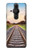 W3866 Railway Straight Train Track Hülle Schutzhülle Taschen und Leder Flip für Sony Xperia Pro-I