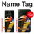 W3876 Colorful Hornbill Hülle Schutzhülle Taschen und Leder Flip für Sony Xperia Pro-I