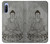 W3873 Buddha Line Art Hülle Schutzhülle Taschen und Leder Flip für Sony Xperia 10 III Lite