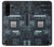 W3880 Electronic Print Hülle Schutzhülle Taschen und Leder Flip für Sony Xperia 5 III
