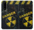 W3891 Nuclear Hazard Danger Hülle Schutzhülle Taschen und Leder Flip für Sony Xperia 5 III