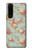 W3910 Vintage Rose Hülle Schutzhülle Taschen und Leder Flip für Sony Xperia 5 III