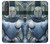 W3864 Medieval Templar Heavy Armor Knight Hülle Schutzhülle Taschen und Leder Flip für Sony Xperia 1 III