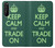 W3862 Keep Calm and Trade On Hülle Schutzhülle Taschen und Leder Flip für Sony Xperia 1 II