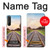 W3866 Railway Straight Train Track Hülle Schutzhülle Taschen und Leder Flip für Sony Xperia 1 II