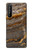 W3886 Gray Marble Rock Hülle Schutzhülle Taschen und Leder Flip für Sony Xperia 1 II
