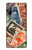 W3900 Stamps Hülle Schutzhülle Taschen und Leder Flip für Sony Xperia 10 II