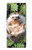 W3863 Pygmy Hedgehog Dwarf Hedgehog Paint Hülle Schutzhülle Taschen und Leder Flip für Sony Xperia L4