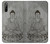 W3873 Buddha Line Art Hülle Schutzhülle Taschen und Leder Flip für Sony Xperia L4