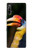 W3876 Colorful Hornbill Hülle Schutzhülle Taschen und Leder Flip für Sony Xperia L4