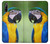 W3888 Macaw Face Bird Hülle Schutzhülle Taschen und Leder Flip für Sony Xperia L4