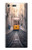 W3867 Trams in Lisbon Hülle Schutzhülle Taschen und Leder Flip für Sony Xperia XZ Premium