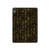 W3869 Ancient Egyptian Hieroglyphic Tablet Hülle Schutzhülle Taschen für iPad Air (2022,2020, 4th, 5th), iPad Pro 11 (2022, 6th)