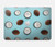 W3860 Coconut Dot Pattern Hülle Schutzhülle Taschen für MacBook Air 13″ (2022,2024) - A2681, A3113
