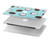 W3860 Coconut Dot Pattern Hülle Schutzhülle Taschen für MacBook Air 13″ - A1369, A1466