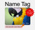 W3888 Macaw Face Bird Hülle Schutzhülle Taschen für MacBook Pro 13″ - A1706, A1708, A1989, A2159, A2289, A2251, A2338