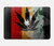 W3890 Reggae Rasta Flag Smoke Hülle Schutzhülle Taschen für MacBook Pro 13″ - A1706, A1708, A1989, A2159, A2289, A2251, A2338