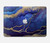 W3906 Navy Blue Purple Marble Hülle Schutzhülle Taschen für MacBook Pro 16″ - A2141