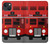 W2058 England British Double Decker Bus Hülle Schutzhülle Taschen und Leder Flip für iPhone 14