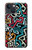 W3712 Pop Art Pattern Hülle Schutzhülle Taschen und Leder Flip für iPhone 14