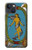 W3746 Tarot Card The World Hülle Schutzhülle Taschen und Leder Flip für iPhone 14