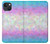 W3747 Trans Flag Polygon Hülle Schutzhülle Taschen und Leder Flip für iPhone 14