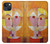 W3811 Paul Klee Senecio Man Head Hülle Schutzhülle Taschen und Leder Flip für iPhone 14