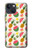 W3883 Fruit Pattern Hülle Schutzhülle Taschen und Leder Flip für iPhone 14